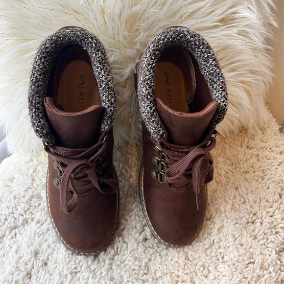 Nine West 6.5 brown boots - Picture 4 of 5